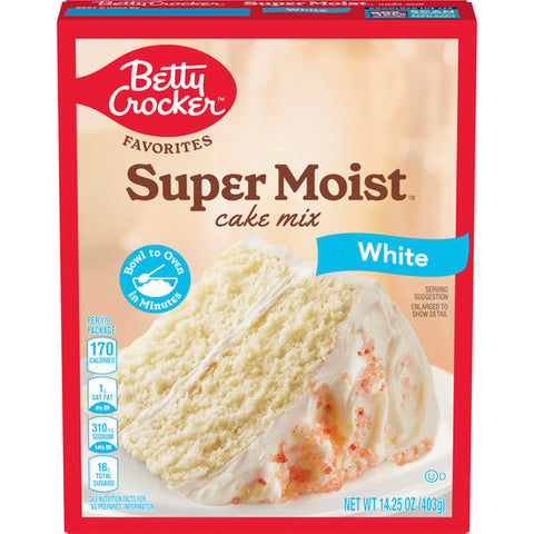 Betty Crocker White Cake Mix (403gr)