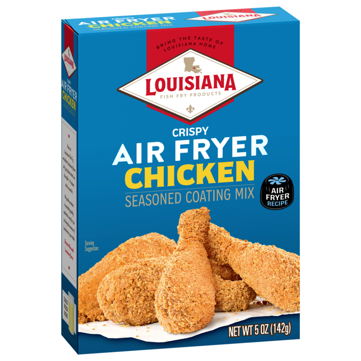 Louisiana Air Fryer Chicken seasoned coating mix 142gr