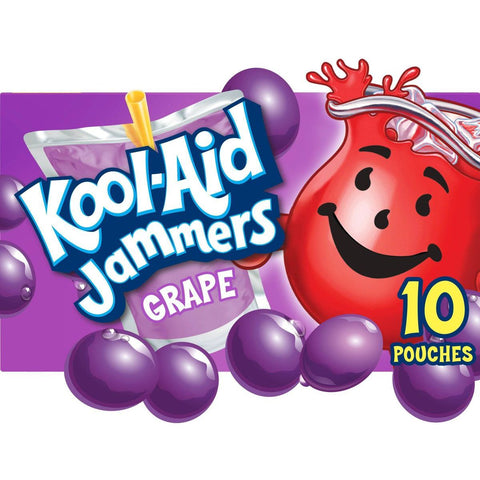 Kool Aid Jammers Grape 10 pouches