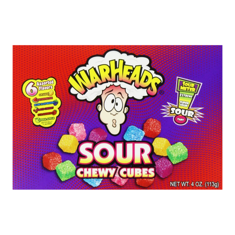 Warheads Chewy Cubes 113gr