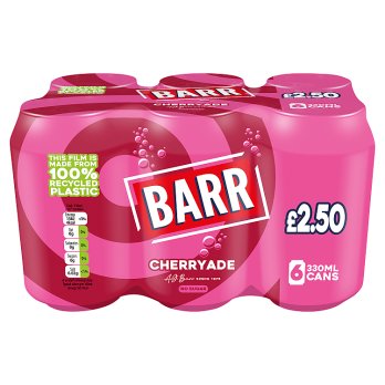Barr Cherryade 6 x 330ml (6pk)