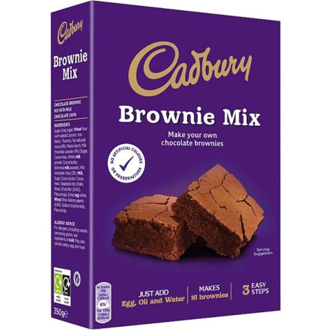 Cadbury Chocolate Brownie Mix 350gr