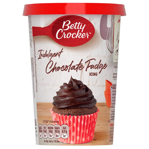 Betty Crocker Chocolate Fudge Icing 400gr (UK)