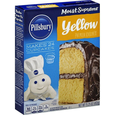 Pillsbury Yellow Cake Mix 432gr