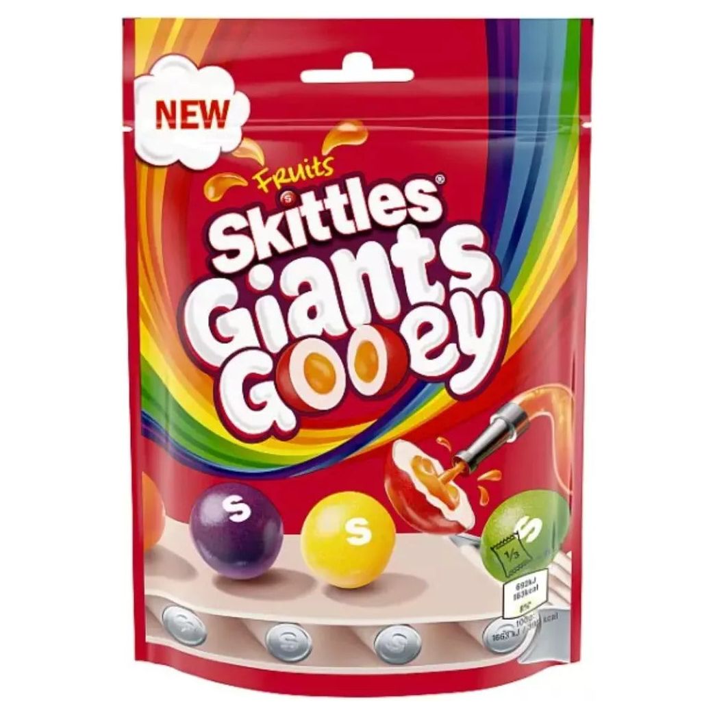 Skittles Giants Gooey 125gr
