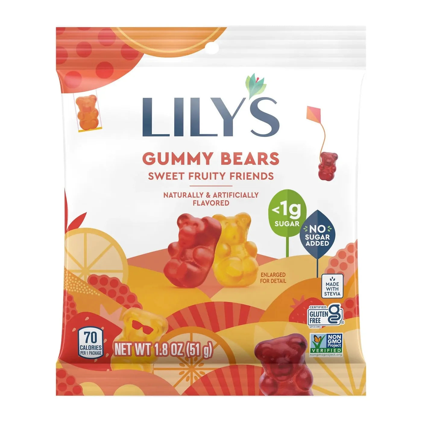 Lily's Gummy Bears 51gr (Hershey low sugar brand)