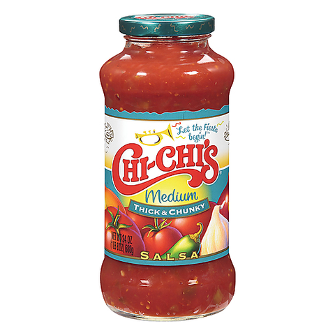 Chi-Chi's Medium Thick & Chunky Salsa 680gr (Large Bottle)