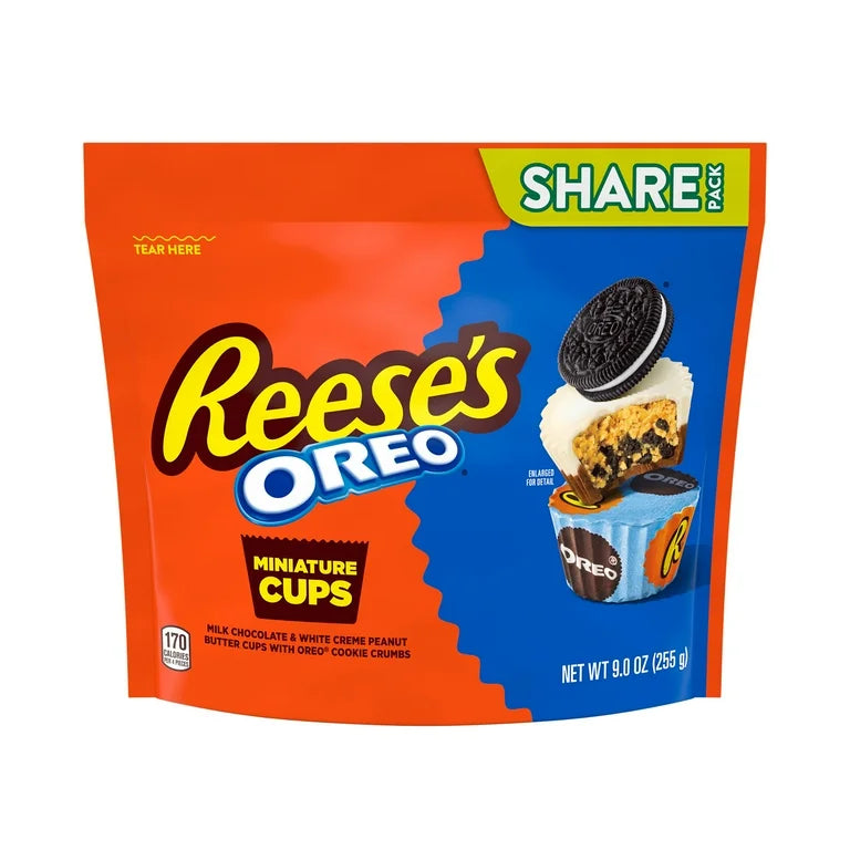 Reese's Oreo Creme Miniature cups 255gr (share pack)