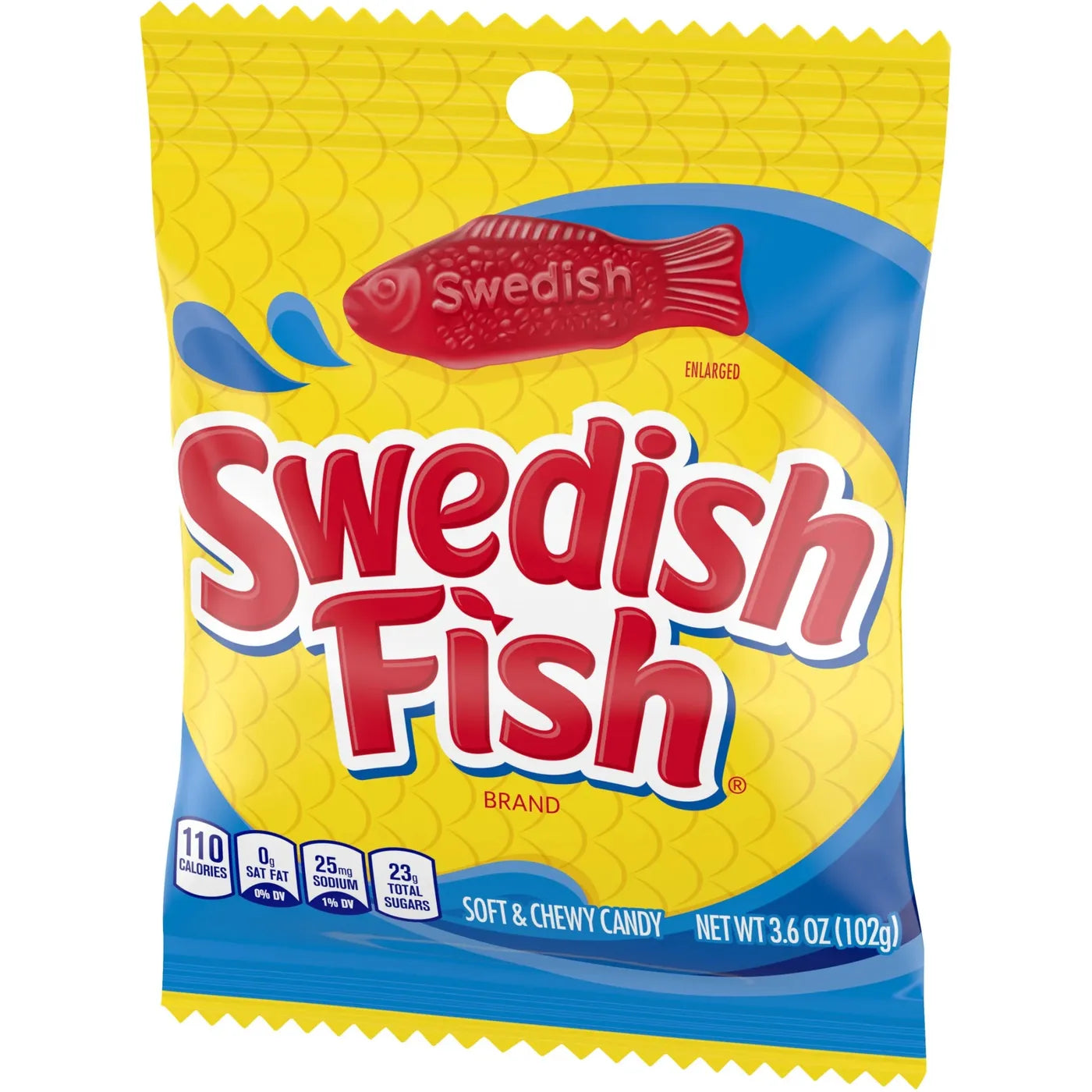 Swedish Fish bag 102gr