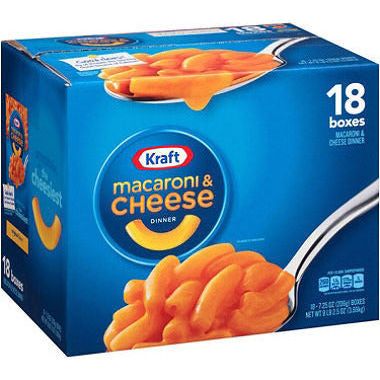 Kraft Mac & Cheese Special 18 pk (special deal)