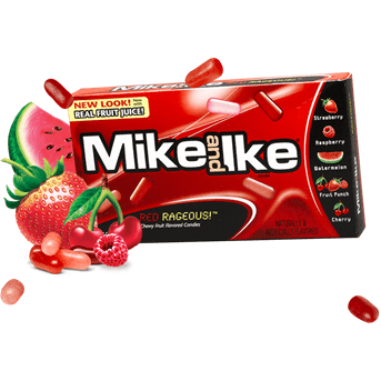 mike & ike red rageous 141gr
