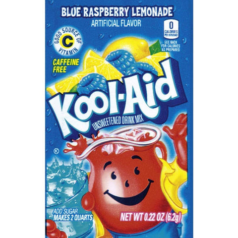 kool-aid blue raspberry lemonade 6gr