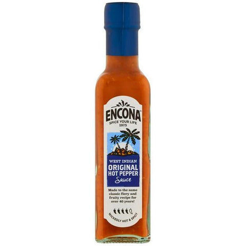 Encona Hot Pepper Sauce 142ml UK