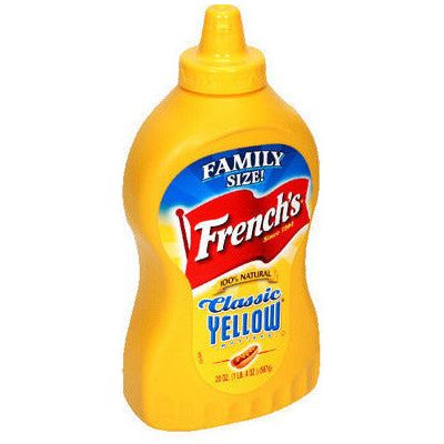 French Yellow Mustard 567gr (large size)