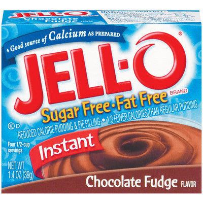 Jell-o Chocolate fudge Free Sugar