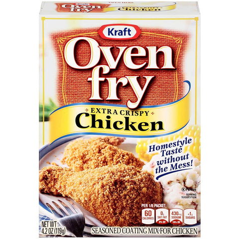 Oven Fry Mix Extra Crispy Chicken 120gr