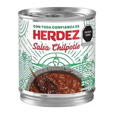 herdez chipotle salsa 210gr