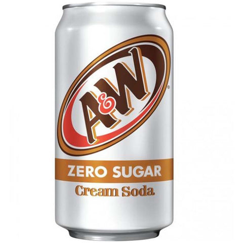 A&W Cream Soda Zero 355ml
