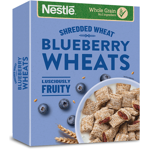 Nestle Shredded Wheat Blueberry Wheats 450gr (UK)