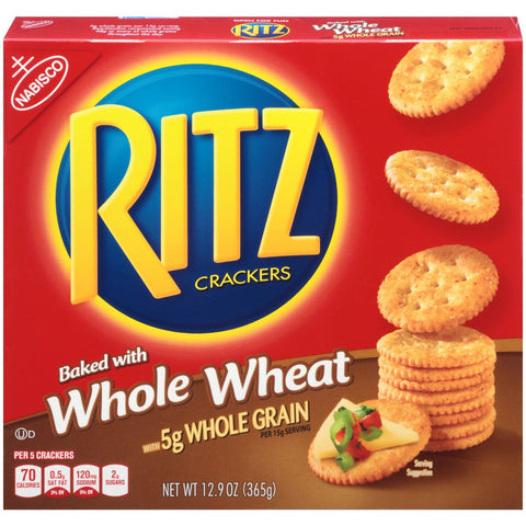 Ritz Whole Wheat Crackers 360gr