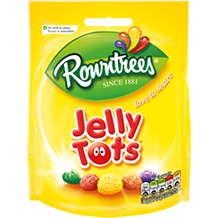 Rowntree Jelly Tots Bag 150gr (Large bag)