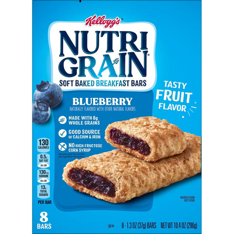 Kellogg's Nutri Grain Blueberry 296gr (8bars)