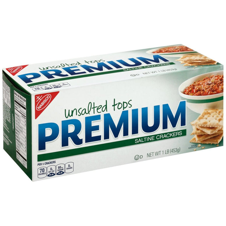 Nabisco Unsalted Premium 453gr (Large box)