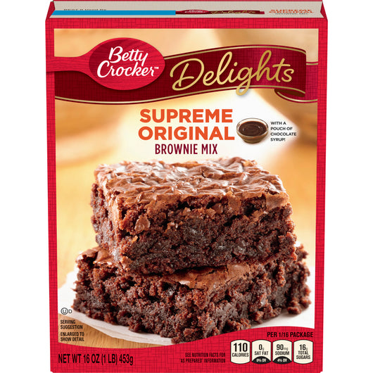 Betty Crocker Supreme Original Brownie 453gr