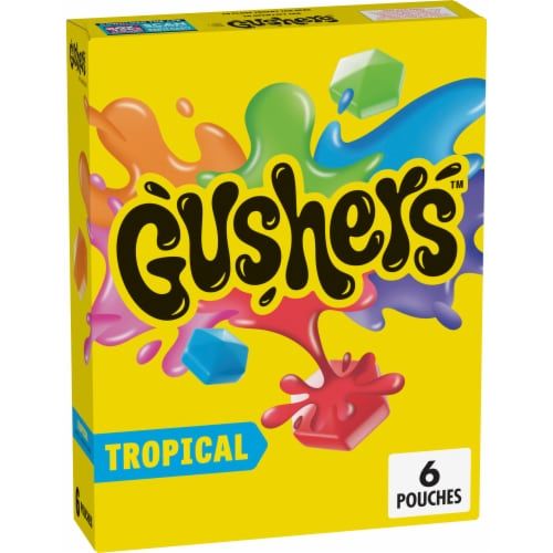 Gusher Tropical Flavor 6pcs 138gr