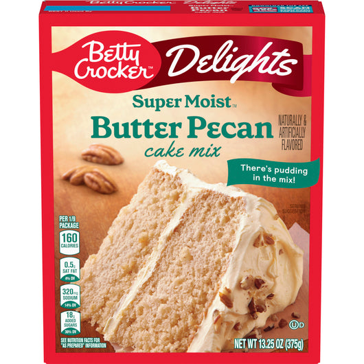 Betty Crocker Butter Pecan Cake Mix 375gr