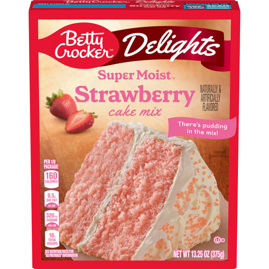 Betty Crocker  Strawberry Cake Mix (375gr)