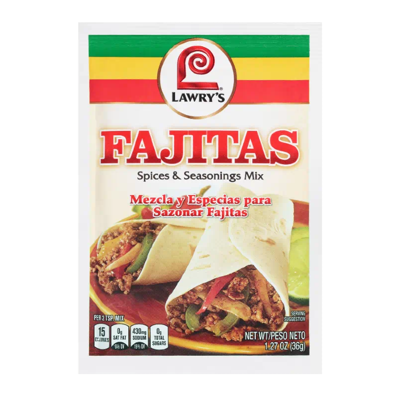 Lawry's Fajitas Seasoning 36gr