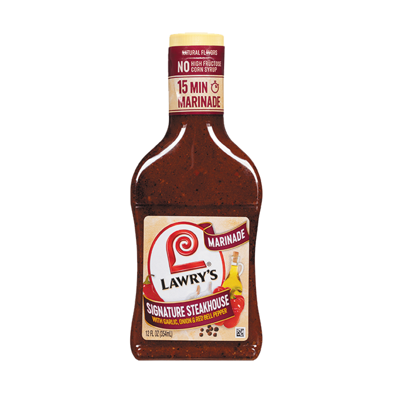 Lawry Signature Steakhouse Marinade 355ml