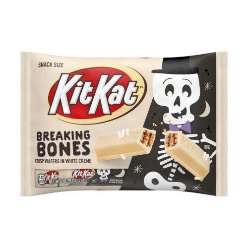 Hershey Kit Kat Breaking Bones White Creme Snack Size 291gr (LARGE PACK)