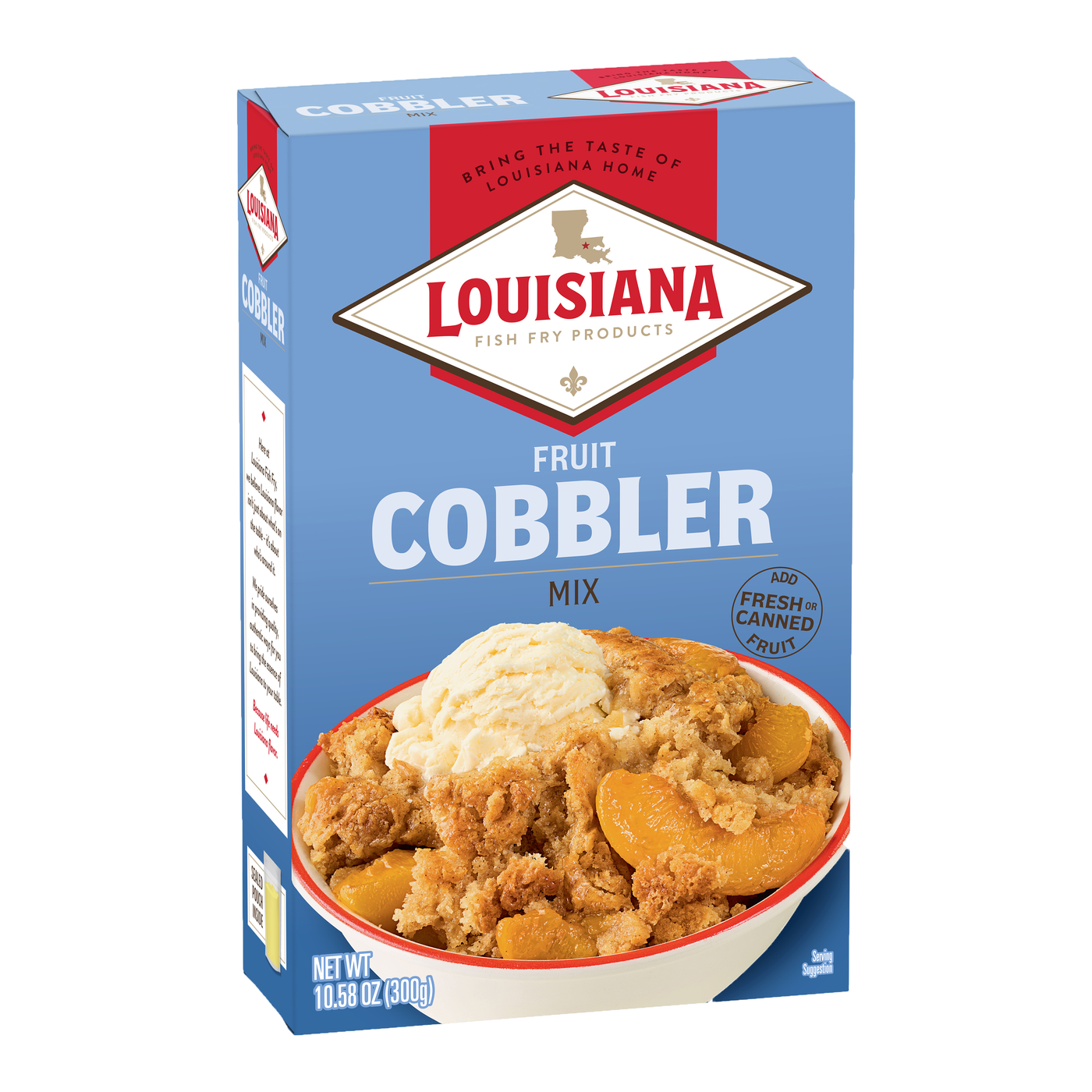 Louisiana Fruit cobbler mix 300gr