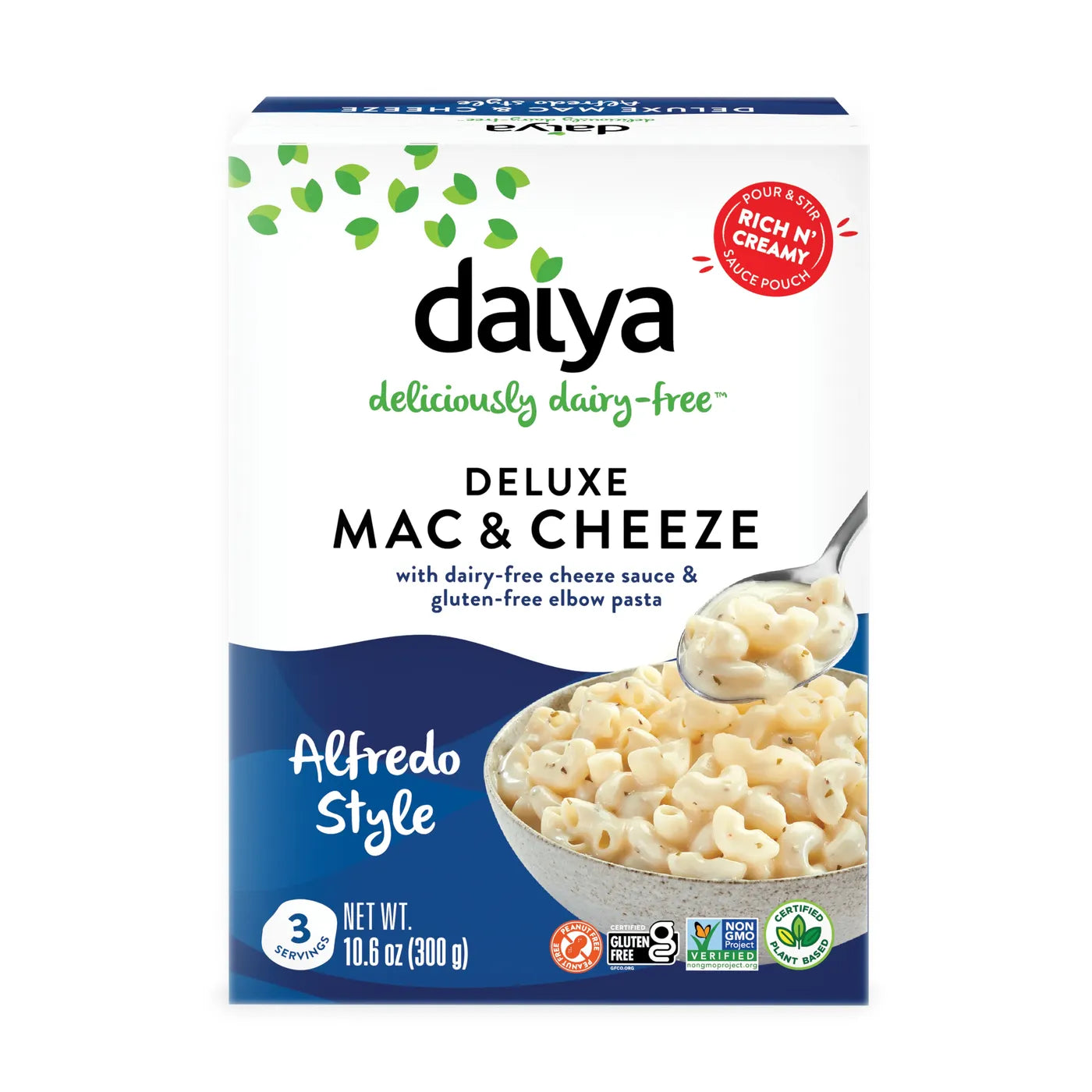 Daiya Mac & Cheese deluxe Alfredo 300gr Dairy Free (exp. 1st nov. 2024)