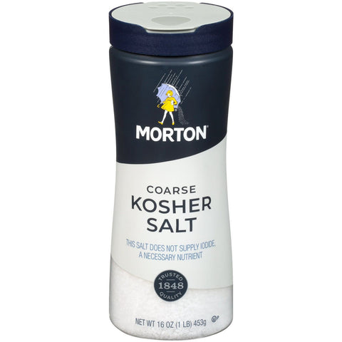 Morton Kosher salt 453gr (1 per customer)