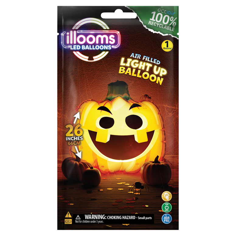 Illooms Air Filled light up Balloons 26 inches
