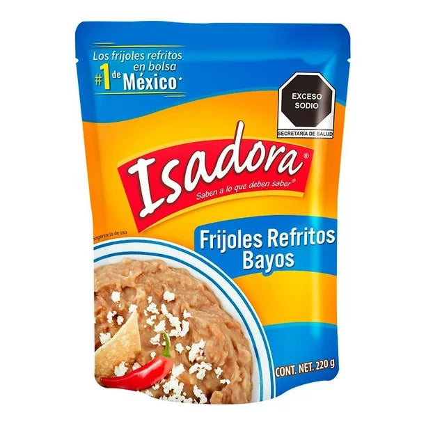 Isadora Frijoles Refritos Bayos 220gr