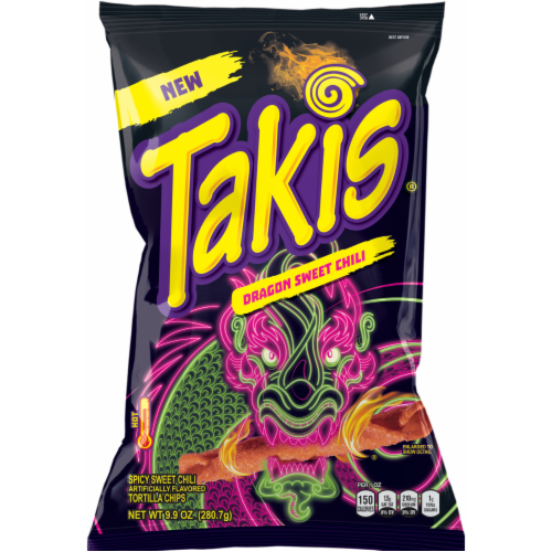 Takis Dragon Sweet Chili 280gr (large Bag)