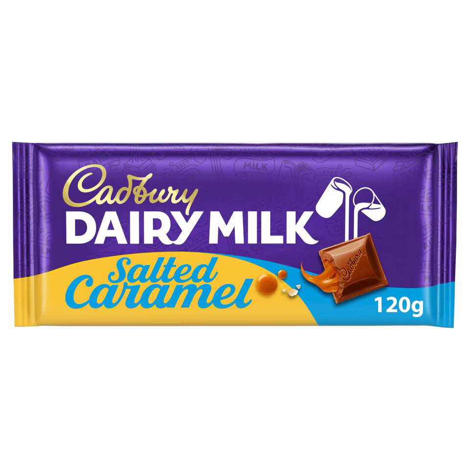 Cadbury Dairy Milk Salted Caramel 120gr