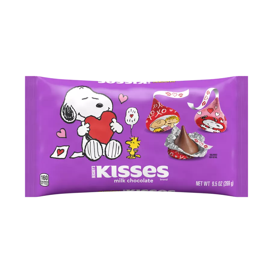 Hershey Kisses Snoopy & Friends 270gr (large bag)