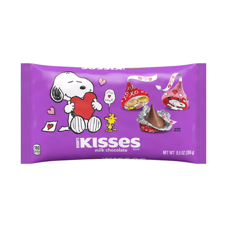 Hershey Kisses Snoopy & Friends 270gr (large bag)