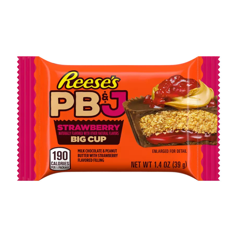 Reese's Peanut Butter & Strawberry Jelly Big Cup 39gr