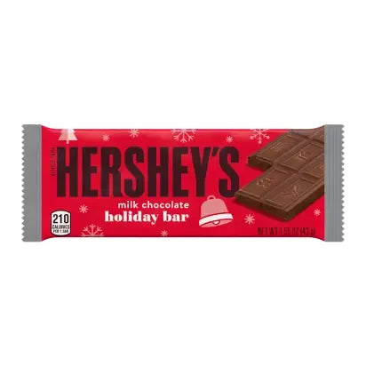 Hershey Milk Chocolate Holiday Bar 42gr
