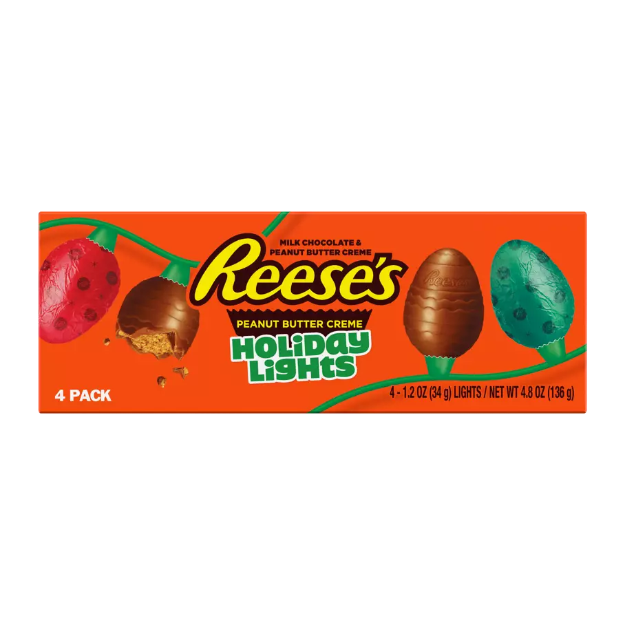 Hershey Reese's Holiday Lights 4pk 136gr