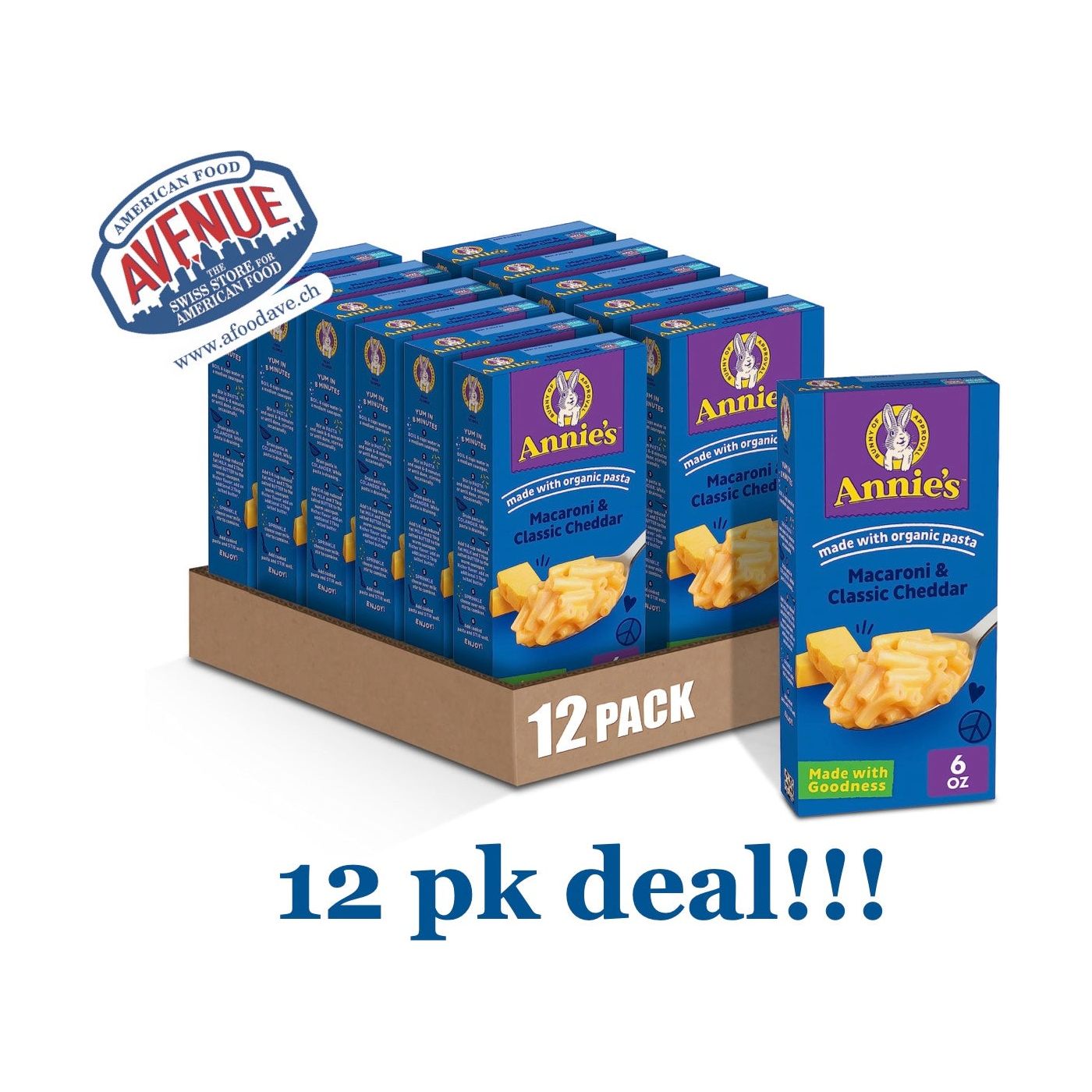 Annie's Macaroni & Cheese Original 12pk Deal!!!