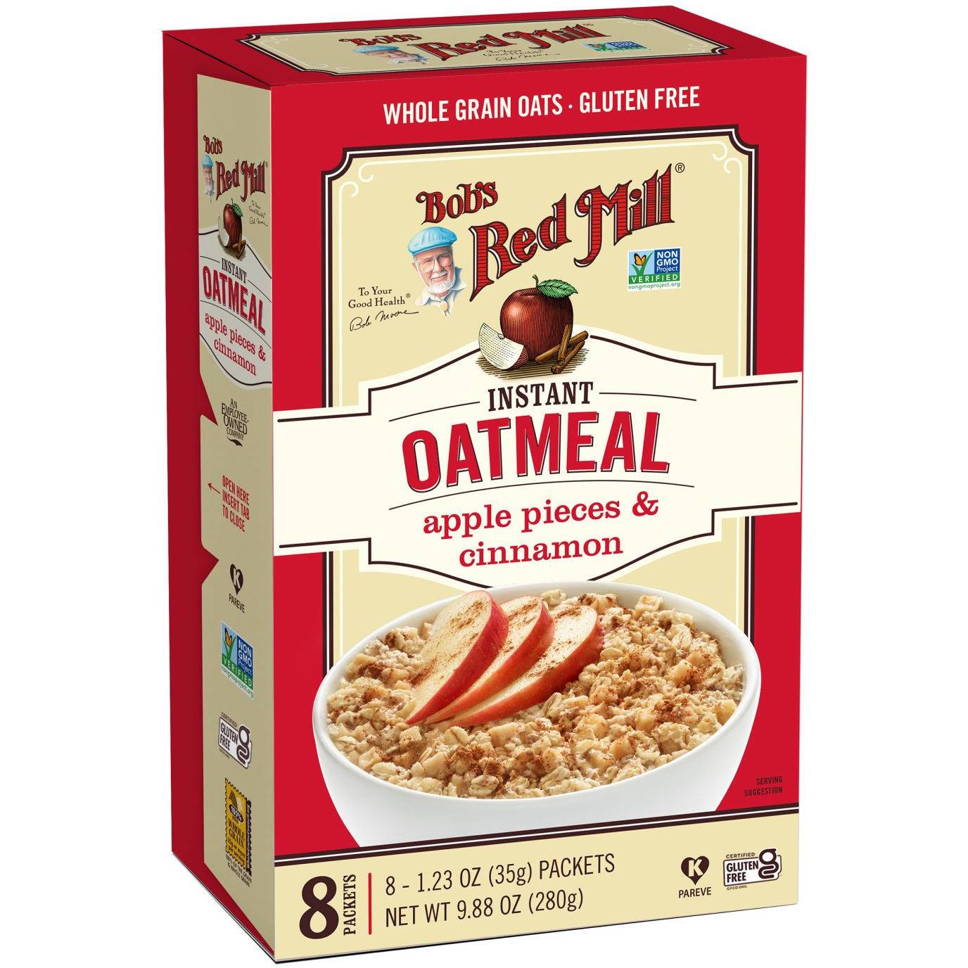 Bob's red mill apple cinnamon oatmeal 280gr