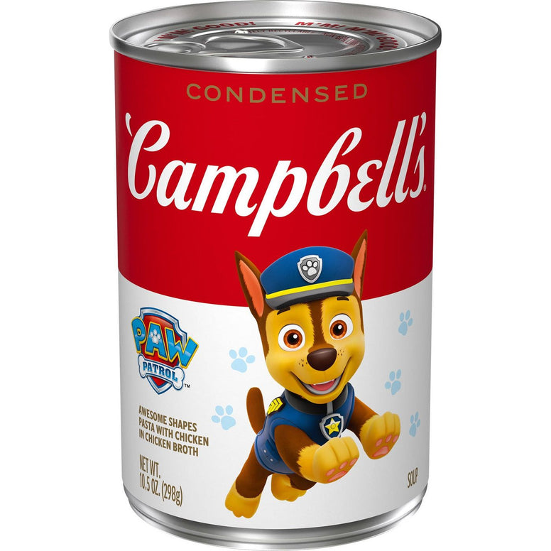 Campbell's Puppy Shaped Pasta Paw Patrol 298gr