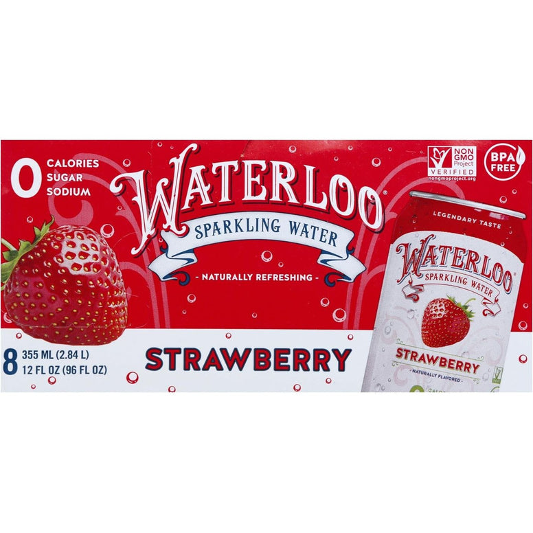 Waterloo Strawberry 8pk